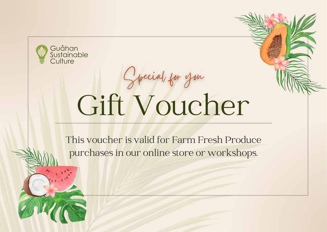 Guåhan Sustainable Culture e-Gift Card